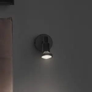 Comparateur de prix : LEDVANCE Spot pour plafond LED GU10, à 1 lampe, noir