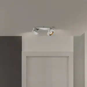 Comparateur de prix : LEDVANCE Spot pour plafond LED Venus, 3.000 K, à 2 lampes, blanc