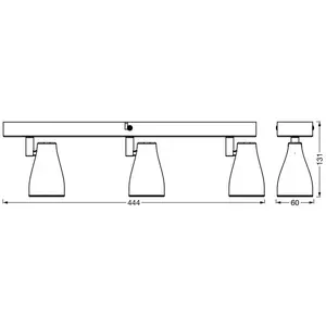 Comparateur de prix : Spot plafonnier LED - LEDVANCE - PEAR - Blanc - 12.9W - 630lm