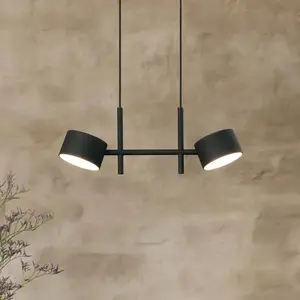 Osram Decor Kyoto 2xpendant 20w930 Click Dim Black