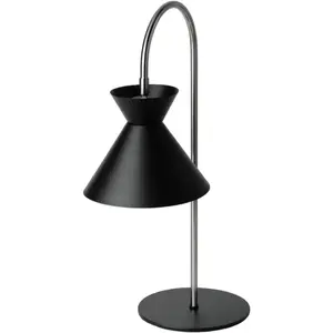 Lampe à poser OSRAM Decor Waist, acier, noir, E27 pas cher