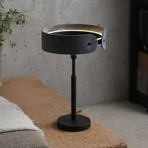 Lampe à poser LED OSRAM Decor Curve Felt, grise, feutre, 3 000 K pas cher