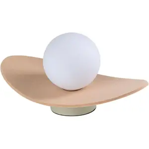 Lampe à poser OSRAM Decor Pearl, beige, feutre, G9 pas cher