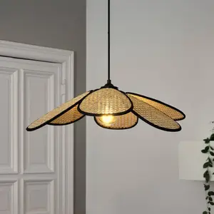 Comparateur de prix : Suspension OSRAM Decor Rattan Daisy, Ø 58 cm, beige, E27