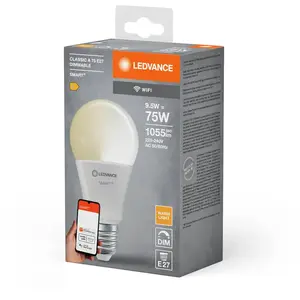 Ampoule LED LEDVANCE SMART+ WIFI, dépoli, 9,5, 1055lm 2700 pas cher