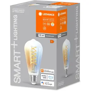 LEDVANCE SMART+ WiFi E27 8W Edison clair 827-865 pas cher