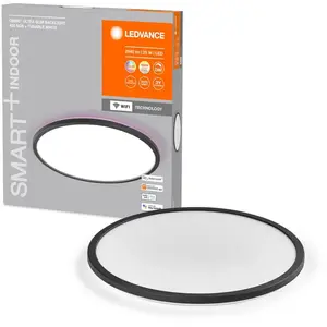 Comparateur de prix : Ledvance Dalle Ledvance Smart+ Wifi, Noir, 25w 2940lm 400mm