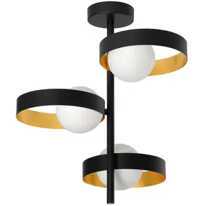 LEDVANCE Decor Memphis Plafond 3 x G9 - Lampes murales et de plafond