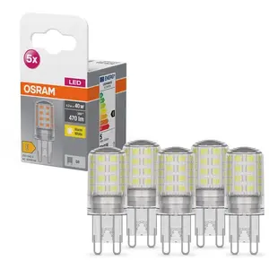 Comparateur de prix : Osram Universal Pack de 5 ampoules LED G9, 2700 K, 4,2 W, 4058075758087,