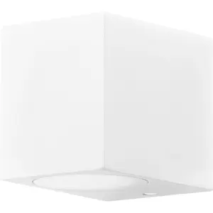 Comparateur de prix : LEDVANCE Applique extérieure lumineuse en aluminium blanc, 10cm