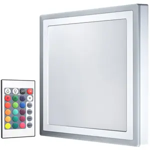 Comparateur de prix : Applique - plafonnier led couleur + blanc Carré - Ledvance