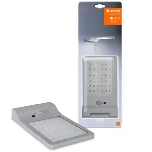 Comparateur de prix : OSRAM Luminaire Solaire Extérieur 3W 320lm 400k - Blanc froid - Argent