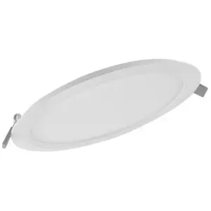 Comparateur de prix : Ldv dl slim rond 210 18w 3000k blanc ip20 1530lm downlight ledvance