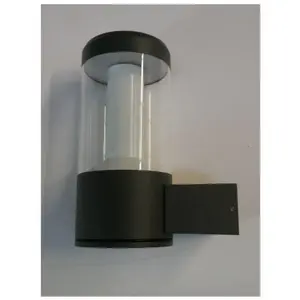 Applique exterieure alu anthracite 110x176x240mm led 12W 3000K 610lm n...Vendu paramazon