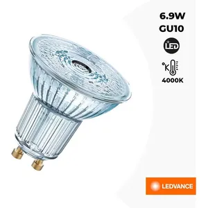 Comparateur de prix : Ampoule LED VALUE PAR16 80 GU10 120º 6,9W 4000K