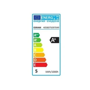 Boîte 2 ampoules LED spot R63 verre clair E27 4,5W=60 chaud Osram