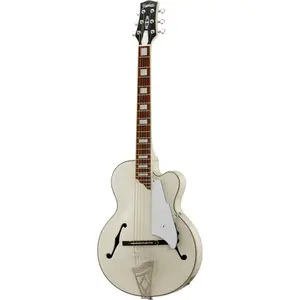 VOX Giulietta VGA-5TPS Pearl White guitare hollow body avec housseVendu parbax-music