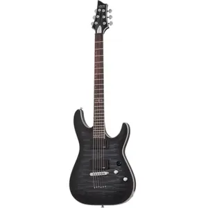 Schecter C-1 Platinum See Thru Black Satin guitare électriqueVendu parbax-music