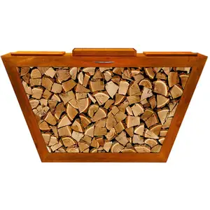 Mangeoire en bois en acier paulo - Home Deluxe pas cher