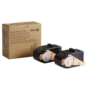 Xerox Phaser 7100 - Pack de 2 - noir - original - cartouche de toner - pour Phaser 7100/NM, 7100DN, 7100N, 7100V_DN, 7100V_NCVendu parfnac
