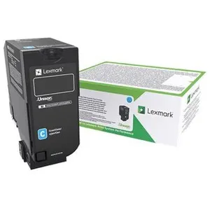 Lexmark - Cyan - original - cartouche de toner LCCP, LRP, Entreprise Lexmark - pour Lexmark CS720de, CS720dte, CS725de, CS725dte, CX725de, CX725dhe, CX725dthe pas cher