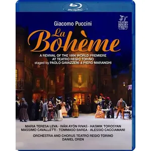 Uvm Distrib Cnt La Bohème Teatro Regio de Turin 2021 Blu-ray