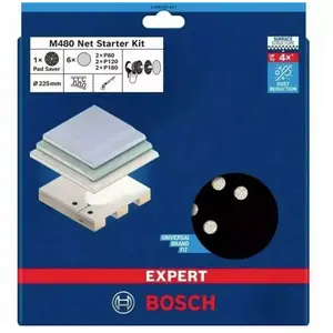 Comparateur de prix : Bosch Accessories 2608901667 Grille abrasive pour ponceuse pour cloiso...