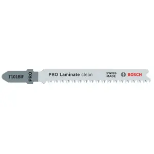 Bosch - pro Laminate clean T101BIF Stichsägeblatt 83 mm 5-tlg. - 2608655091 pas cher
