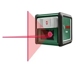 Niveau laser alignement croix Bosch Quigo rouge 10 m pas cher