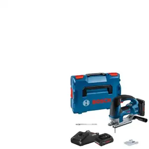 BOSCH AKKU-STICHSäGE GST 18V-155 BC, 2XPROCORE18V 4.0AH, LADGERäT UN pas cher