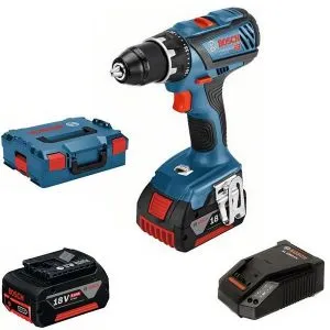 Bosch Perceuse visseuse gsr 18v-28 2x 3.0 ah l-boxx bosch - 0615990l7k pas cher