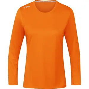 JAKO - Course à Manches Longues 2.0, Femme, Orange Fluo, 40 pas cher