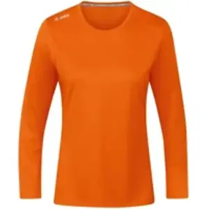 JAKO - Course à Manches Longues 2.0, Femme, Orange Fluo, 44 pas cher