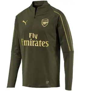 Puma Arsenal FC 2018/19 - Sweat de foot vert kaki XL pas cher