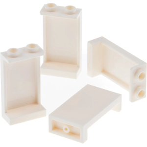 4x Lego Fenêtres Panneaux 1x2x3 blanc avec supports latéraux 4585448 7...Vendu parkaufland