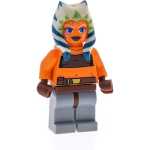 1x Lego Minifigure Star Wars Ahsoka Tano Padawan Tête de nope creux 80...Vendu parkaufland
