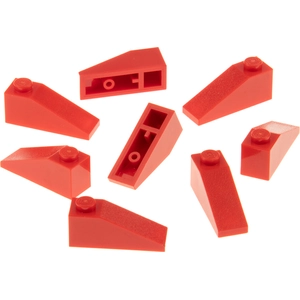 8x Lego Tuile 33° 3x1 rouge Tuile inclinée Pierre Harry Potter 428621 ...Vendu parkaufland