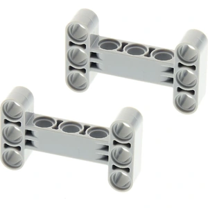 2x Lego Technic connecteur 3x5 nouveau-gris clair forme H Star Wars 70...Vendu parkaufland