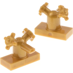 2x Lego robinet 1x2 or perle salle de bain Harry Potter 6245261 28920 ...Vendu parkaufland