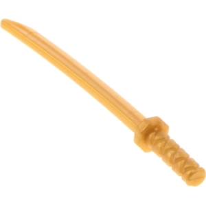 1x Lego Figurines Arme Ninja Samouraï Epée Katana perle or 88420 30173Vendu parkaufland