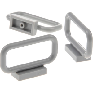 3x Lego Clôture 1x4x2 nouveau-gris clair Clôtures Garde-corps Barrière...Vendu parkaufland