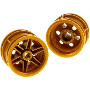 2x Lego Technic Jante 30.4x20 perle or Roue voiture véhicule 4648531 5...Vendu parkaufland