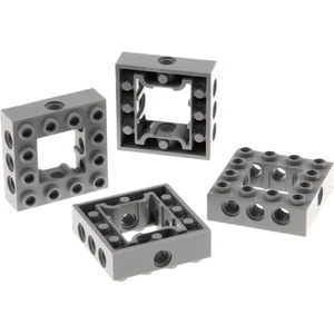 4x Lego Technic brique de construction cadre 4x4 neuf-gris clair poutre à trous Star Wars 32324