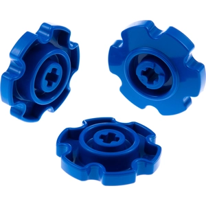 3x Lego Technic Roue motrice bleue petite chenille 6207994 75903 57520Vendu parkaufland