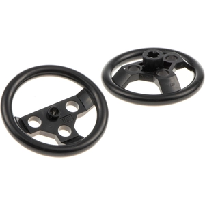 2x Lego Technic volant noir grand volant voiture véhicule 4125213 2741Vendu parkaufland