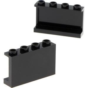 2x Lego Fenêtres Panneaux 1x4x2 noir Supports Muraux Harry Potter 6115...Vendu parkaufland