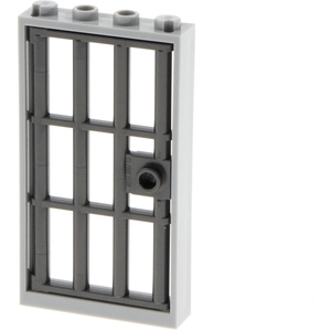 1x Lego porte cadre 1x4x6 nouveau-gris clair grille gris foncé perle 6...Vendu parkaufland