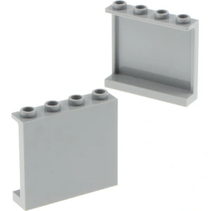 2x Lego Panneaux 1x4x3 nouveau-gris clair Supports latéraux mur Star W...Vendu parkaufland