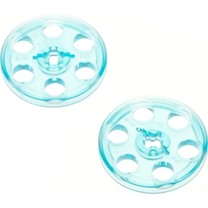 2x Lego Technic poulie 3x3 transparent bleu roue 2786 49750 65668 4185Vendu parkaufland
