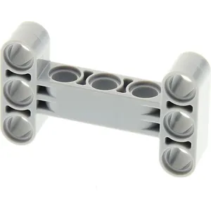 1x Lego Technic connecteur 3x5 nouveau gris clair forme H Star Wars 70...Vendu parkaufland